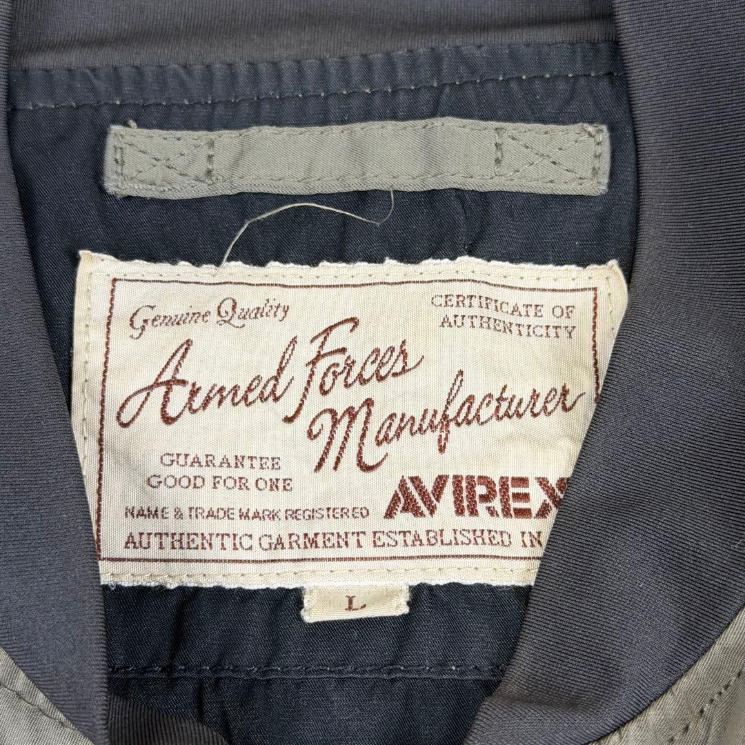 希少 AVIREX TWOTONE JACKET MA-1 airforce