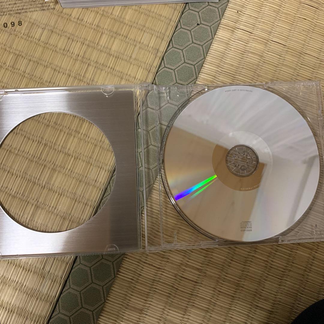 KOHH DIRT 初回限定 ナンバリング金属プレート DVD アートブック付き