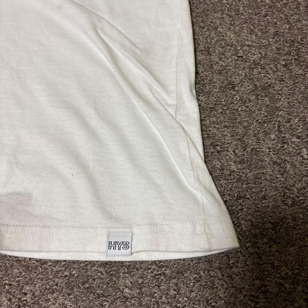 【人気】ヒステリックグラマー リンガーTシャツ 白×赤