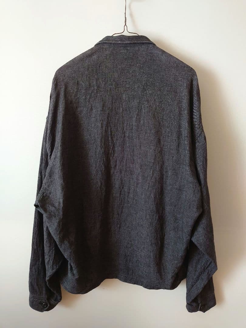 kaval カヴァル 25ss／Dog year blouson (linen)