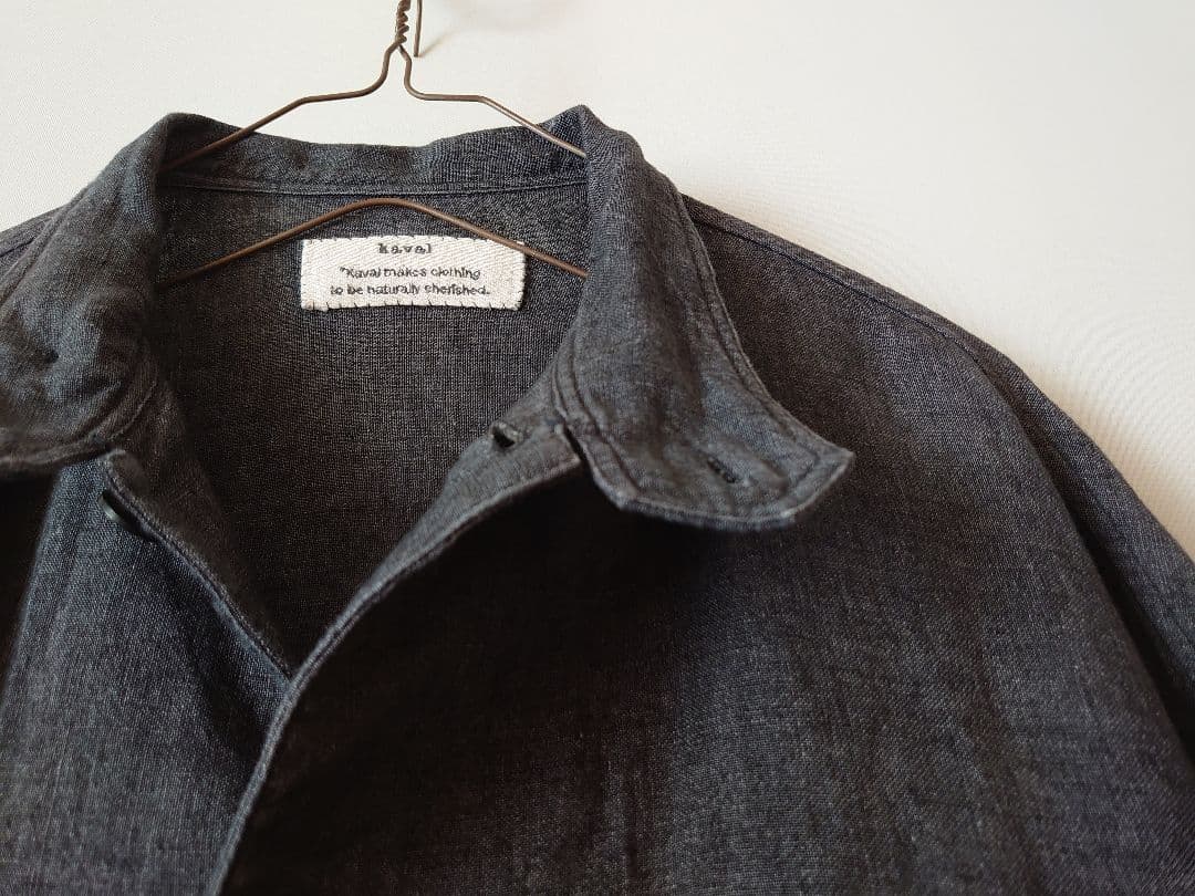 kaval カヴァル 25ss／Dog year blouson (linen)