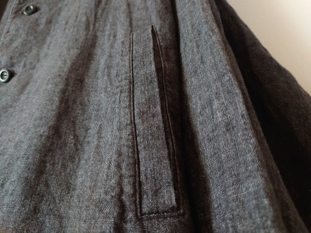 kaval カヴァル 25ss／Dog year blouson (linen)