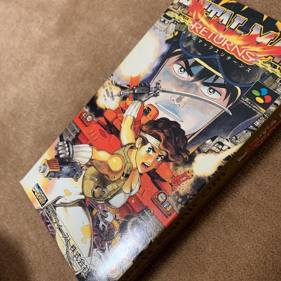【美品】【起動確認済み】メタルマックス　リターンズ　スーパーファミコン