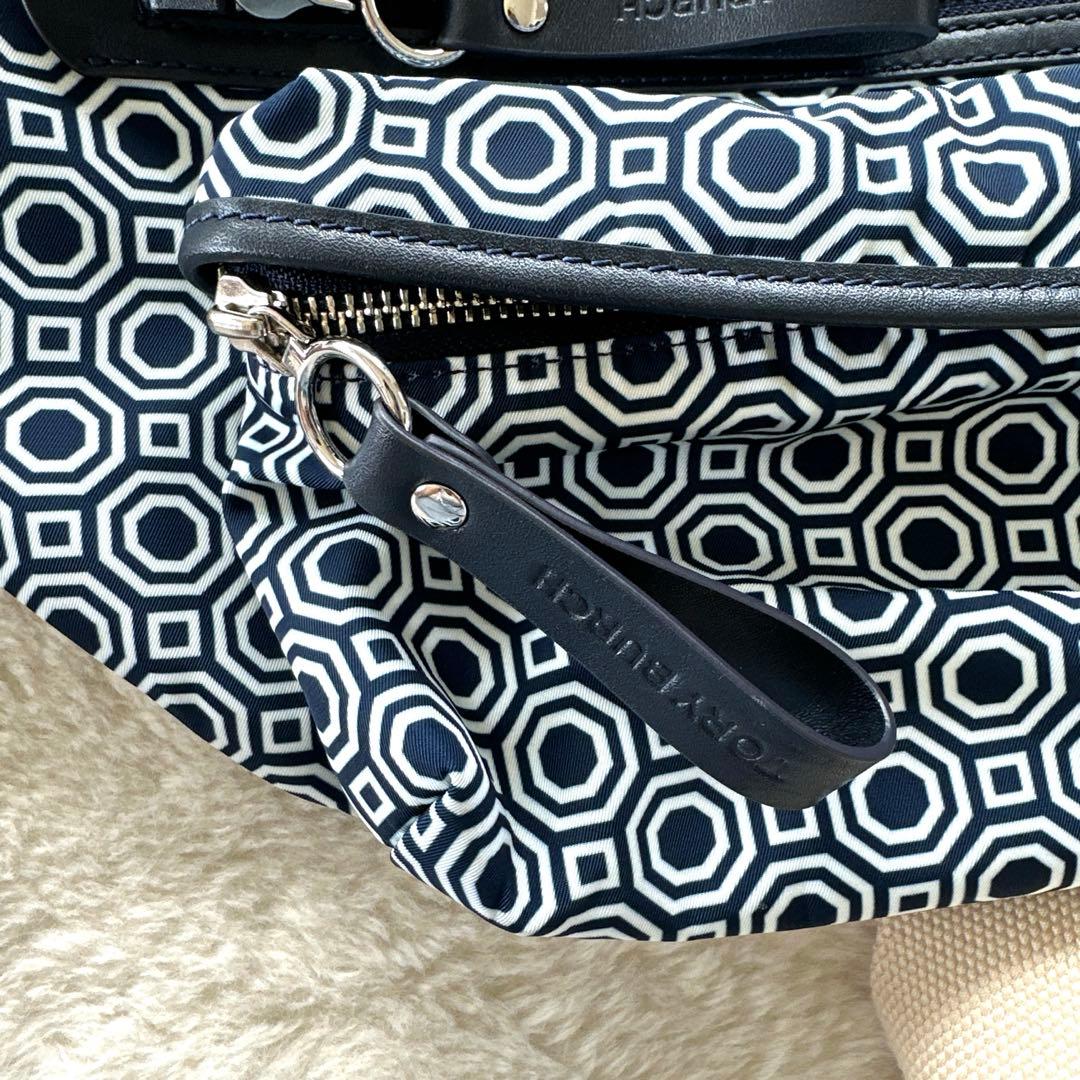 トリーバーチToryburch デービッドヒックス　ウエストポーチ　ボディバック