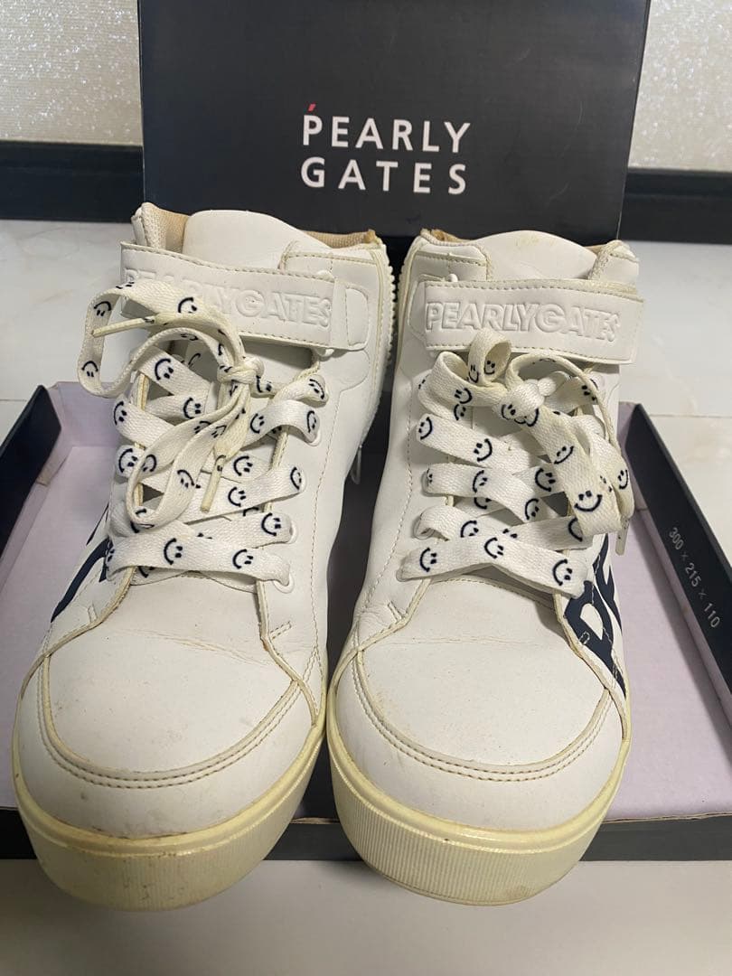 ※本日最終値下げ※ PEARLY GATES ハイカットシューズ　23.5cm