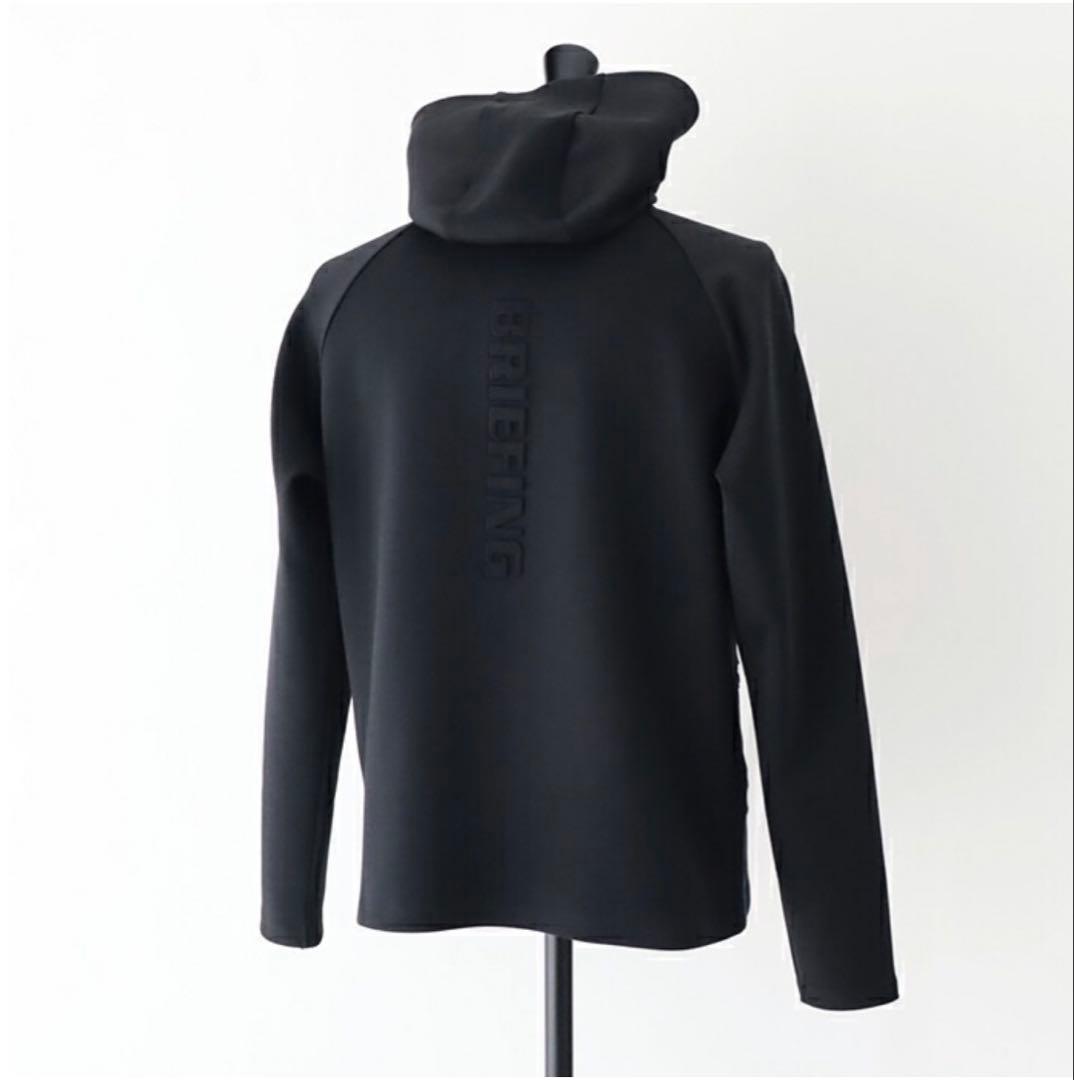 美品 BRIEFING ブリーフィング WARM LOGO LINE PARKA