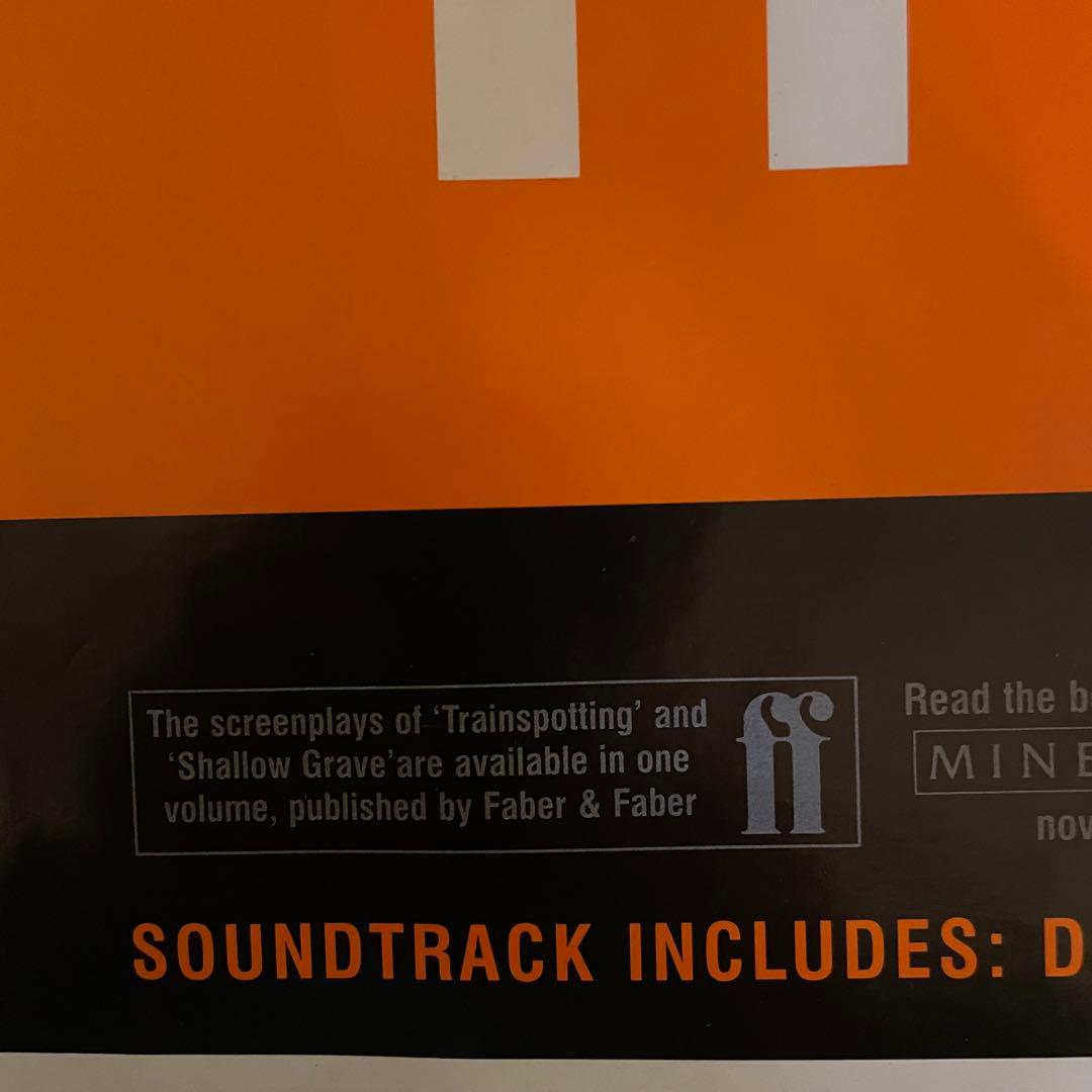 90s デッドストック Trainspotting 大判ポスター