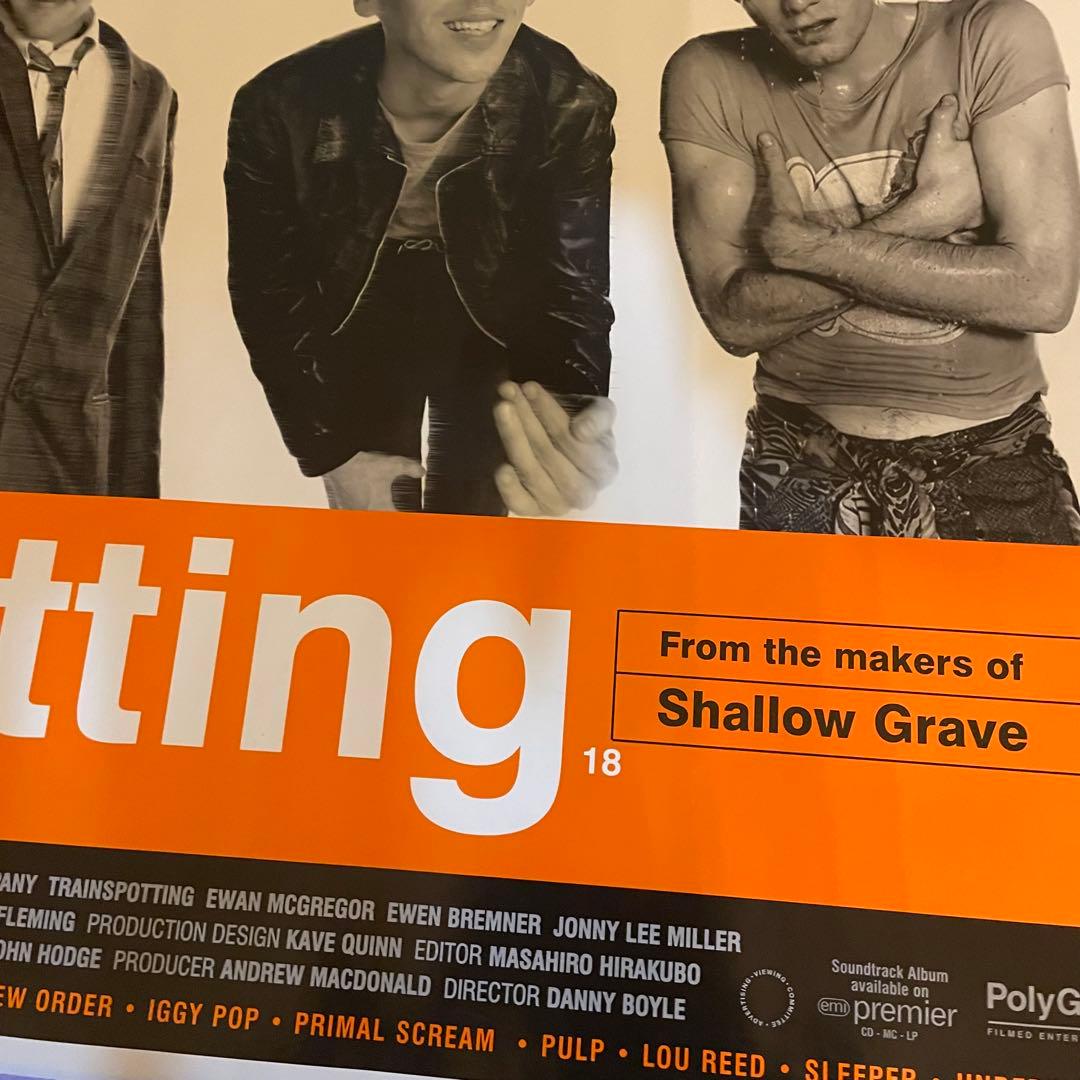 90s デッドストック Trainspotting 大判ポスター