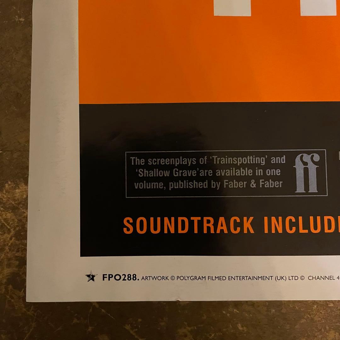 90s デッドストック Trainspotting 大判ポスター