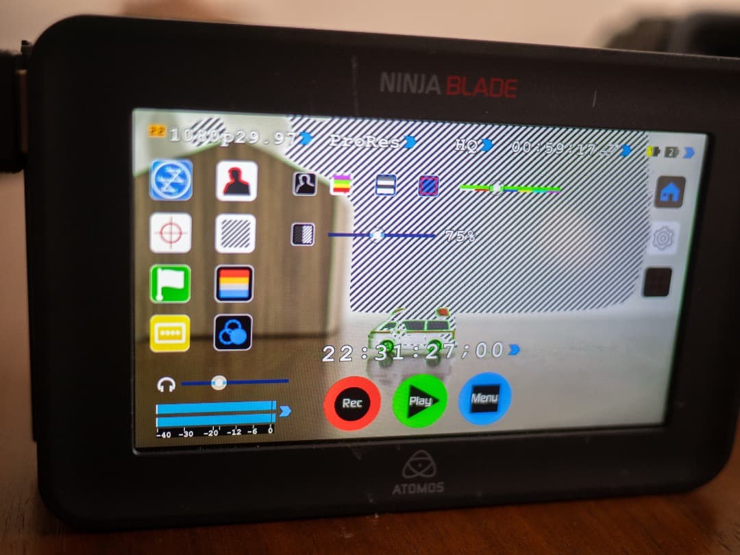 ビデオカメラ ATOMOS NinjaBlade MasterCaddy 500GBSSD