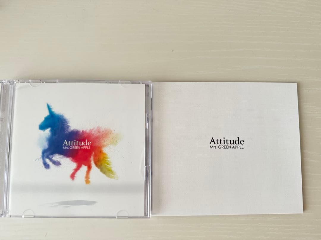 Mrs. GREEN APPLE Attitude 初回限定盤 CD+DVD
