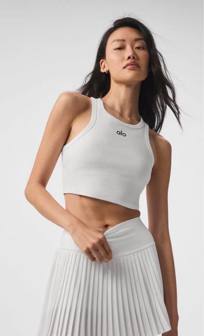 alo yoga タンクトップ ribbed tank top