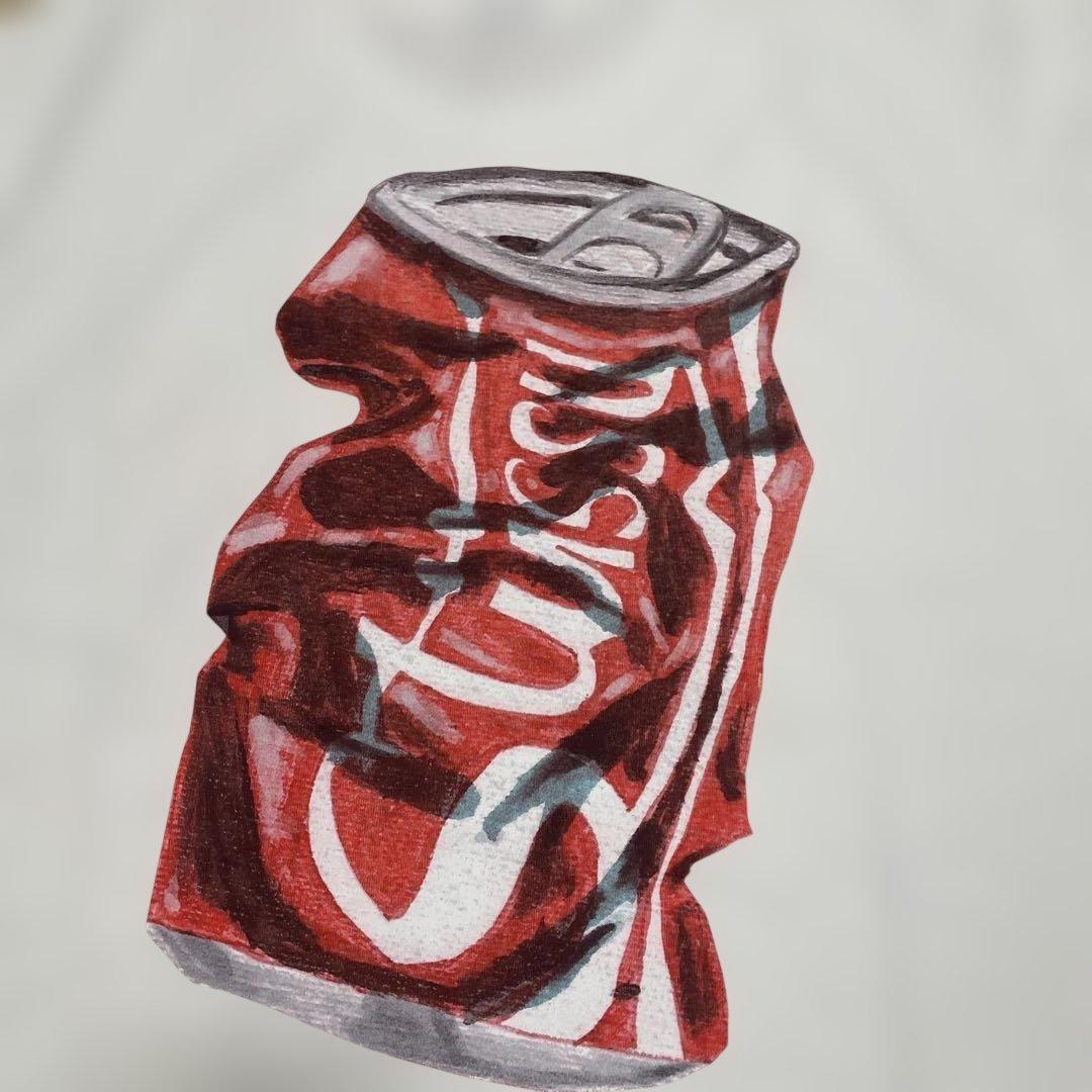 stussy コーラ Tシャツ ホワイトL