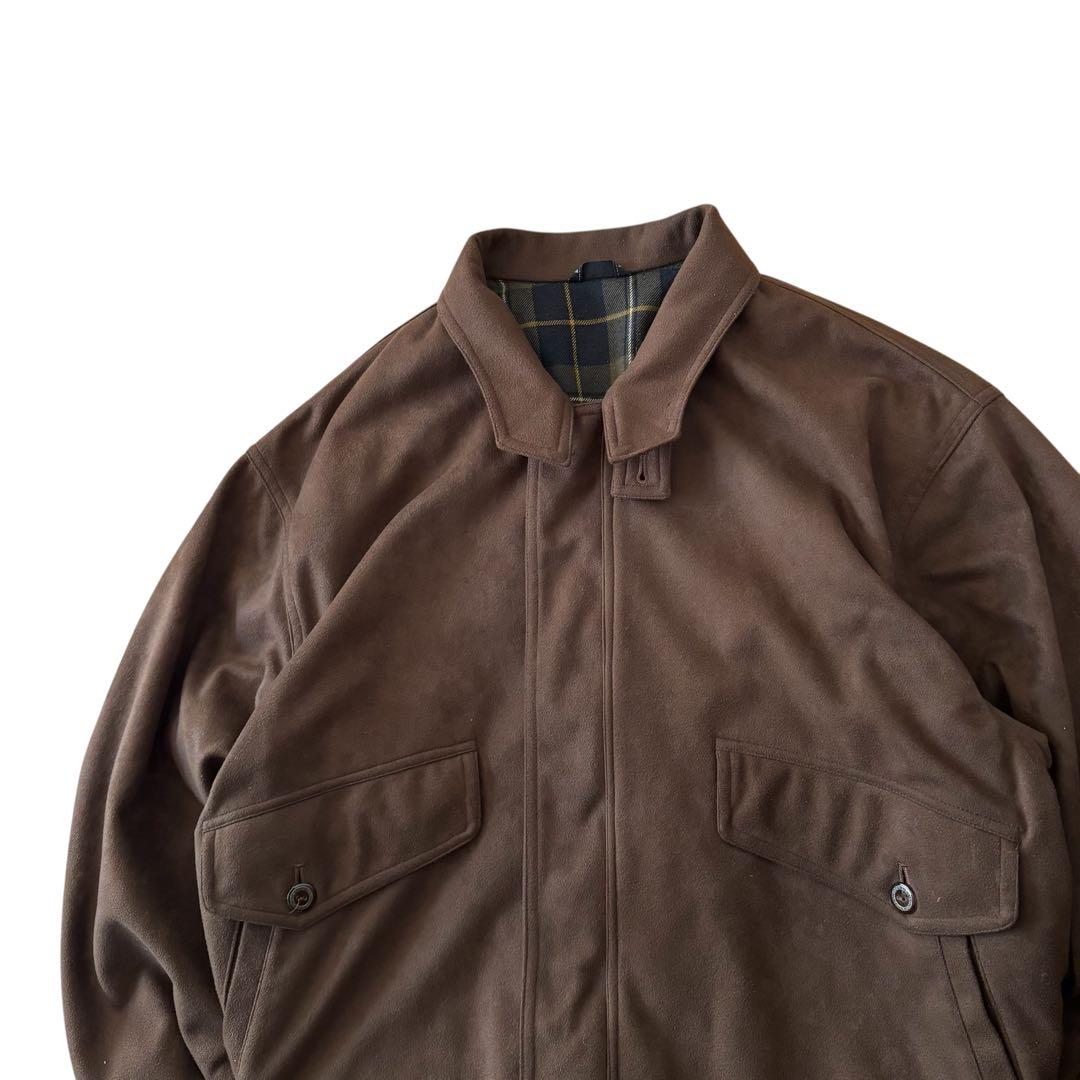 old vintage swing top blouson 短丈 茶 M