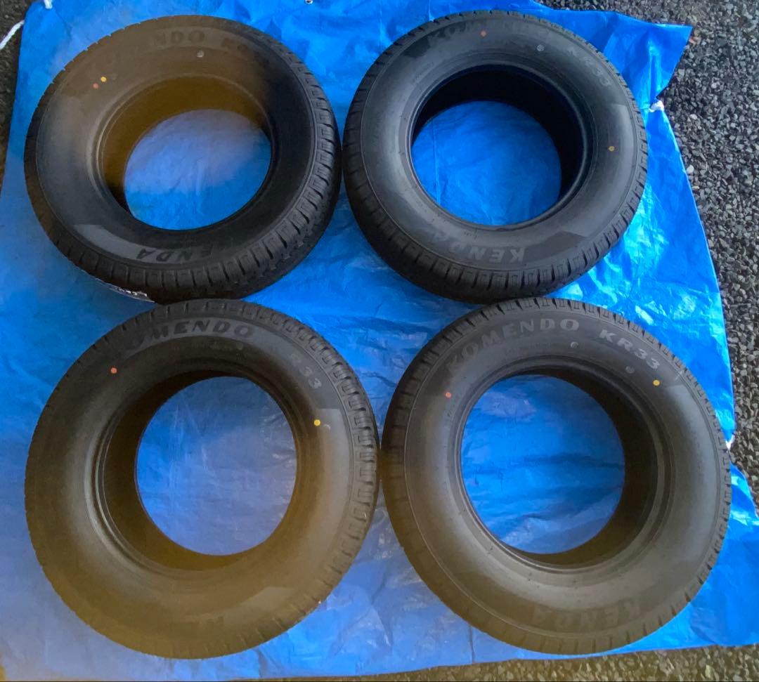 早い者勝ち【新品】195/80/R15 ハイエース Kenda夏タイヤ