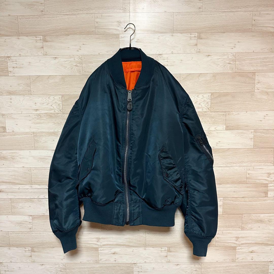 ✨schott bros USA MA-1 フライトジャケット リバーシブルL✨