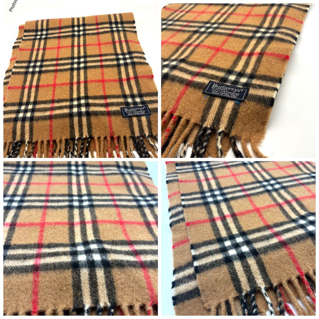 【最終値下げ‼️】BURBERRY ノバチェック チェック柄マフラー ベージュ