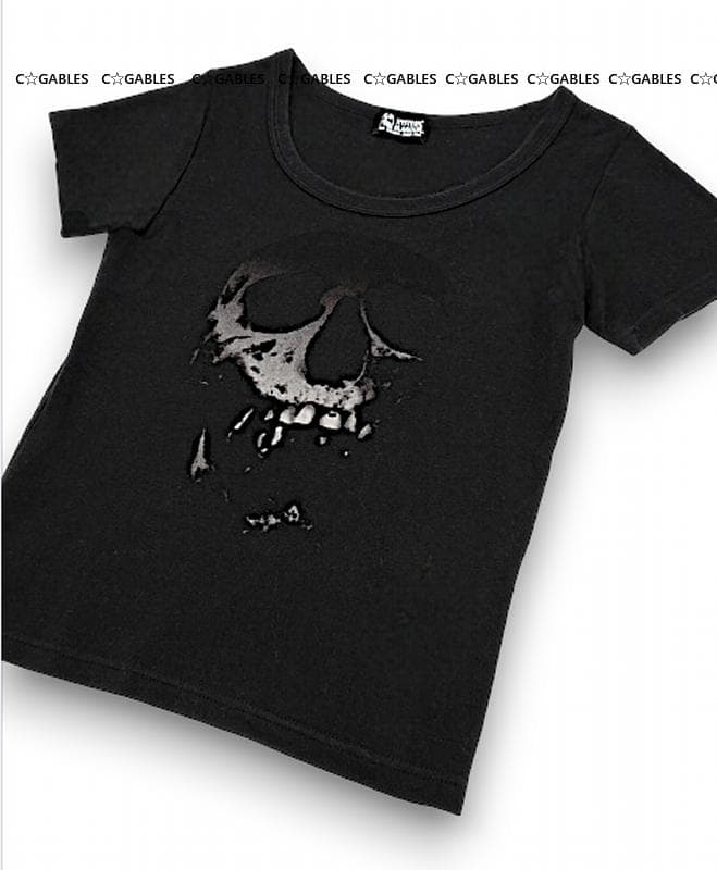 ヒステリックグラマー　SKULLBERRY スカルベリー　チビTシャツ