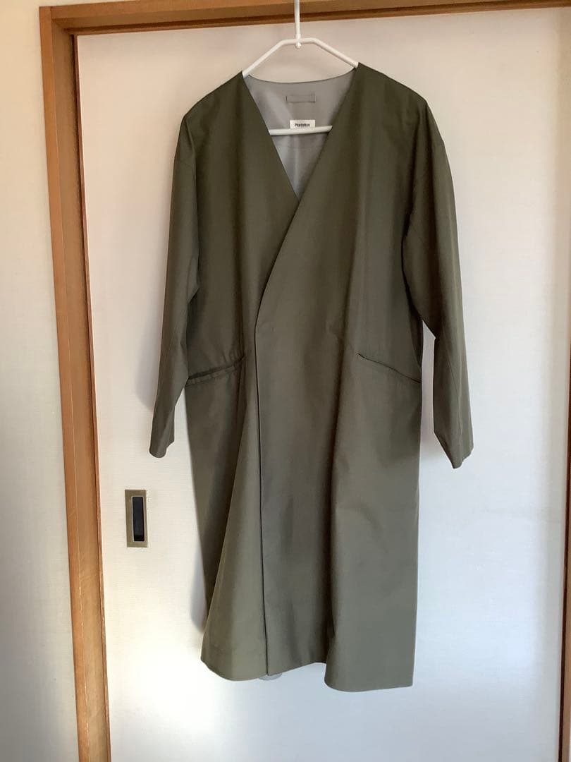 プランテーションデサントウールミックスレイヤーコート