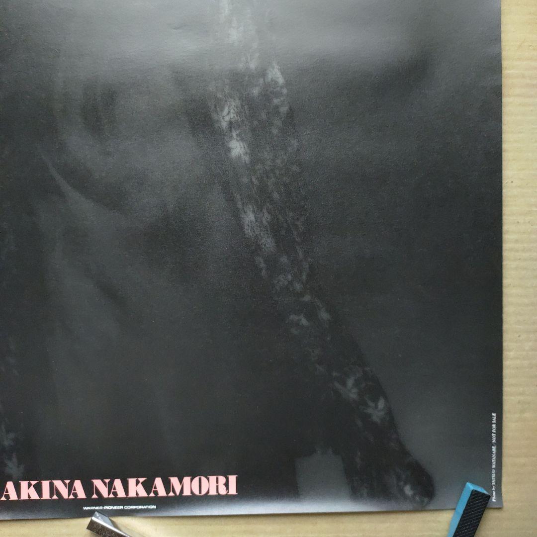 中森明菜／CRIMSON 新品 特典ポスター 80年代当時物 美品 店舗保管品
