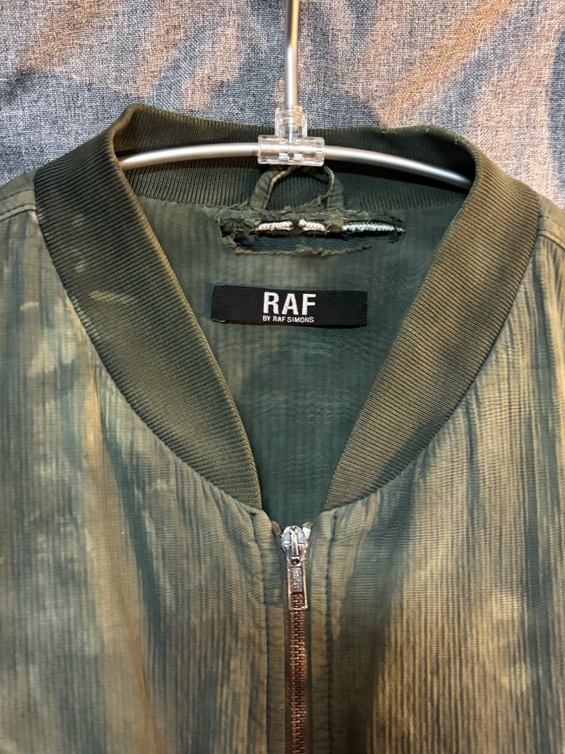 RAF by RAFSIMONS タイダイ MA-1ジャケット