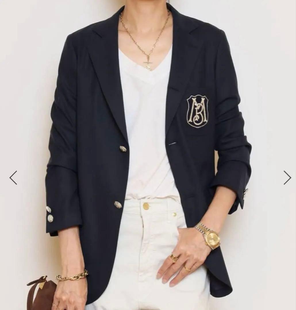 【新品未使用】MADISONBLUEジャケット ネイビー00マディソンブルー完売