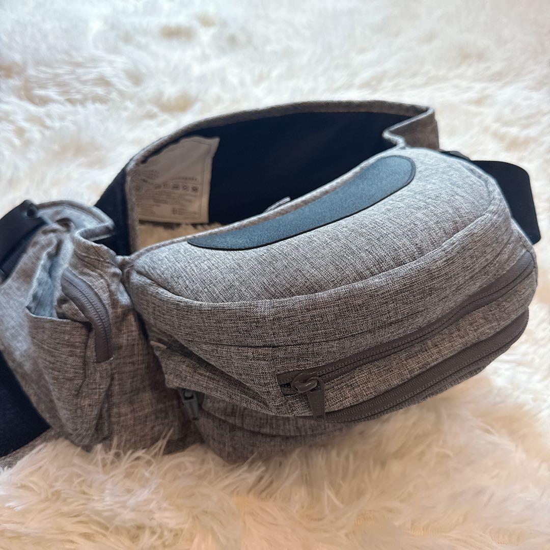 【極美品】napnap　Tran(トラン) 台座がたためるヒップシート 台座のみ