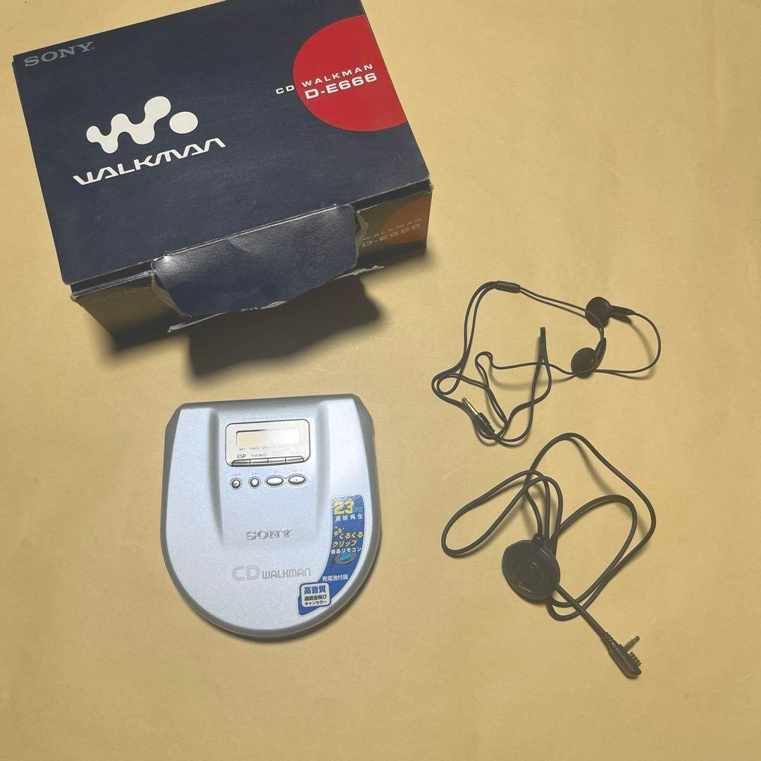 d*2様 SONY CDウォークマン D-E707 ジャンク品
