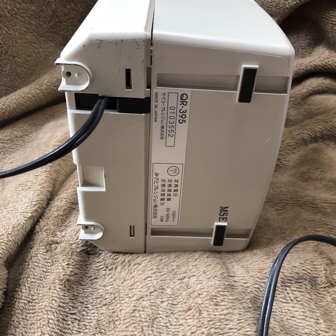 時間集計　タイムレコーダー　QR-395
