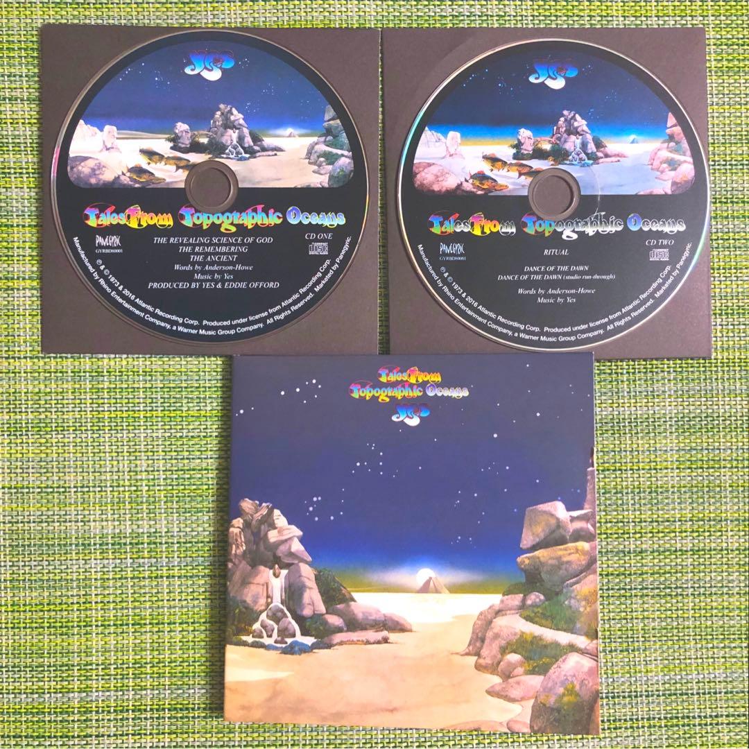 【UKパネジリク盤CD/ブルーレイ4枚期】イエス　海洋地形学の物語