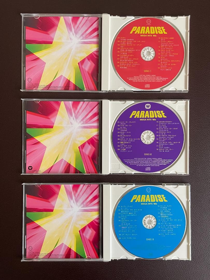 ■ＣＤ【PARADISE MEGA HITS '80s】5枚組■