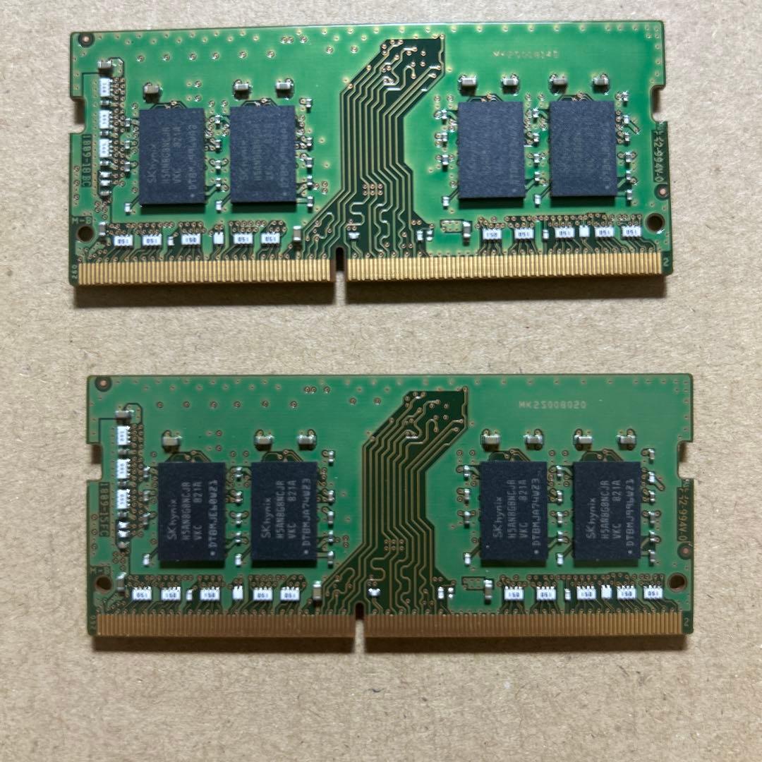SKhynix DDR4 8GB 2666V ×2枚