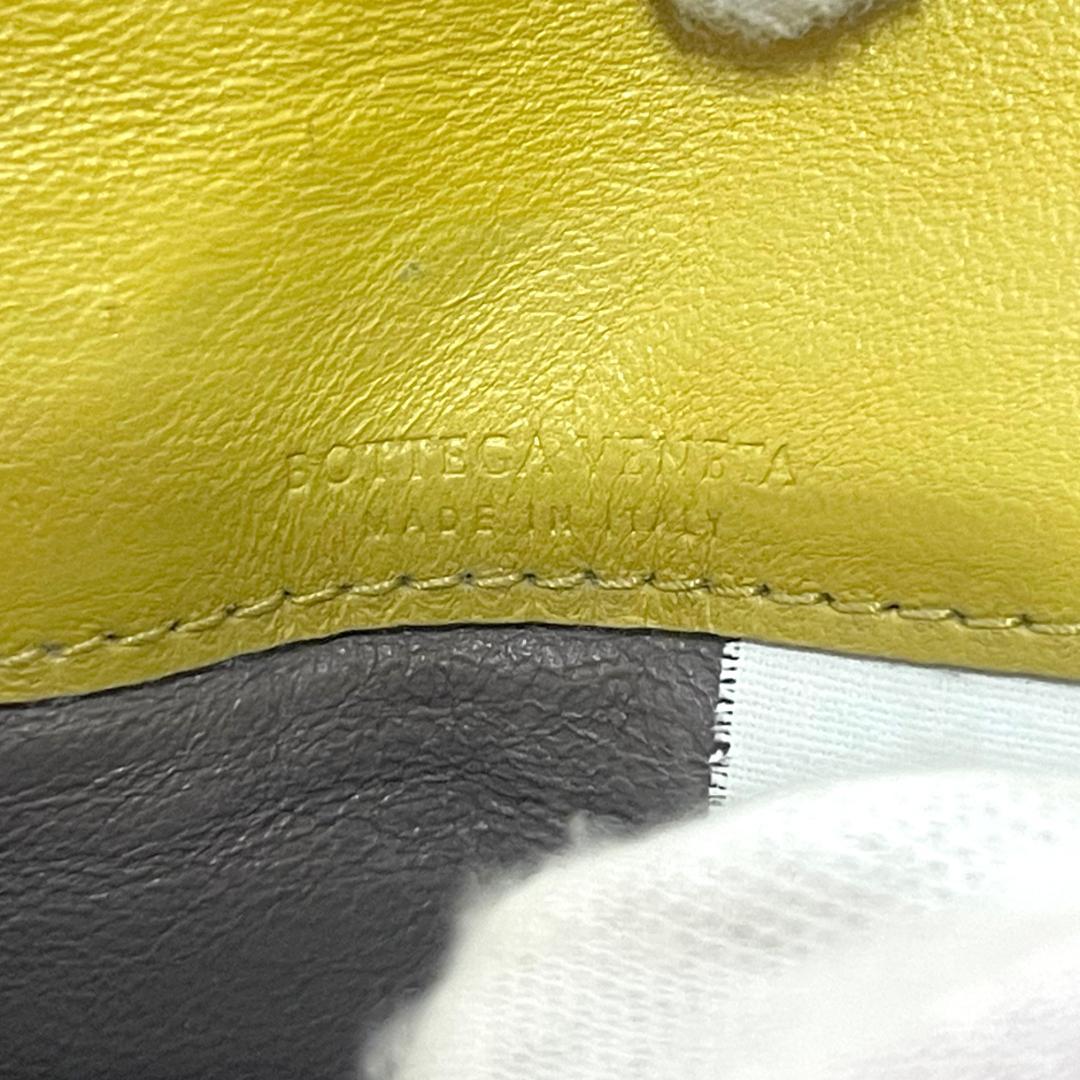 Bottega Veneta ボッテガ・ヴェネタ グリーン レザー 名刺入れ