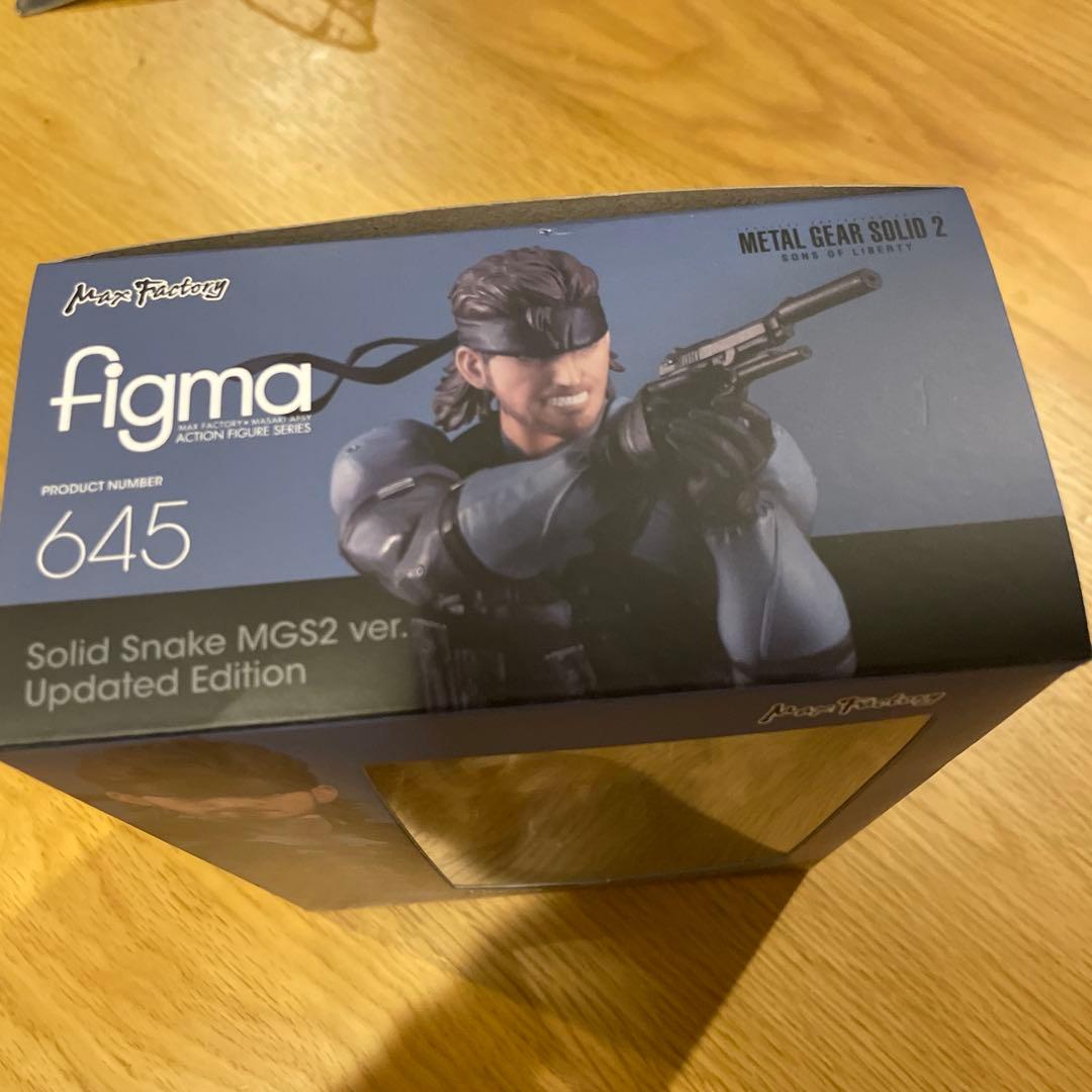 figma 645 SOLID SNAKE MGS2 　スネーク　メタルギア
