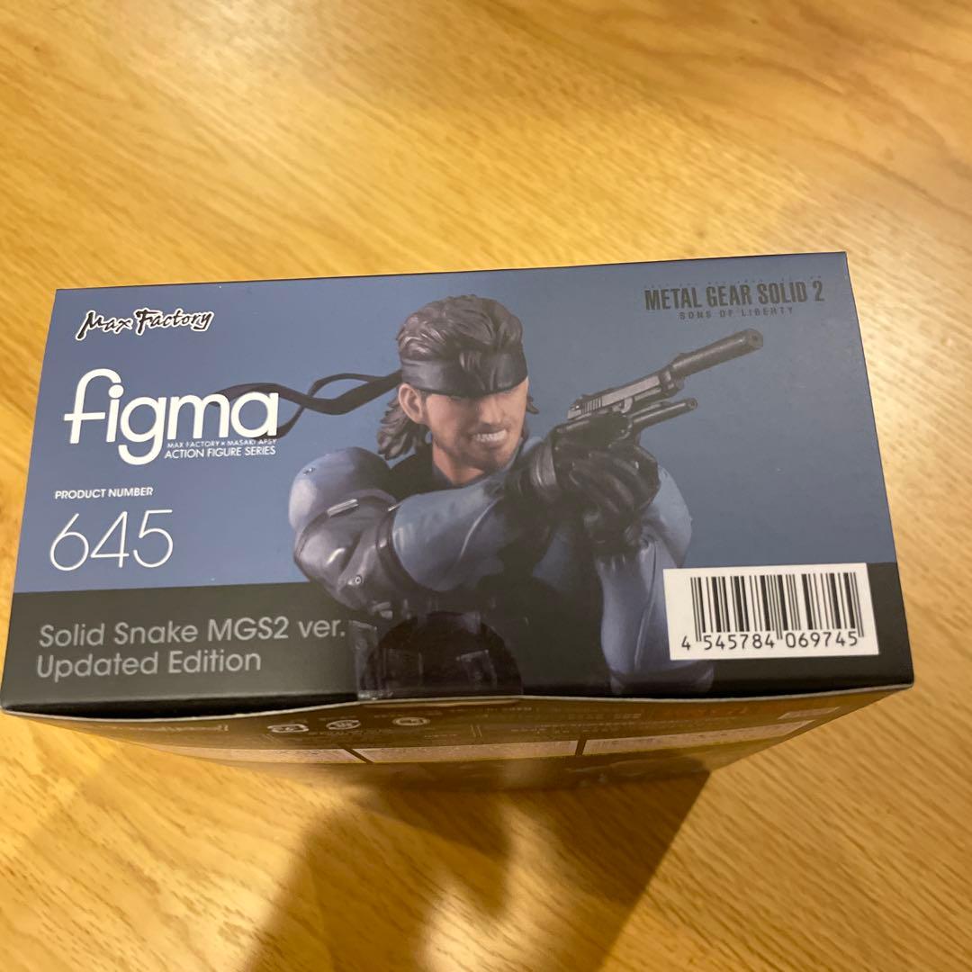 figma 645 SOLID SNAKE MGS2 　スネーク　メタルギア