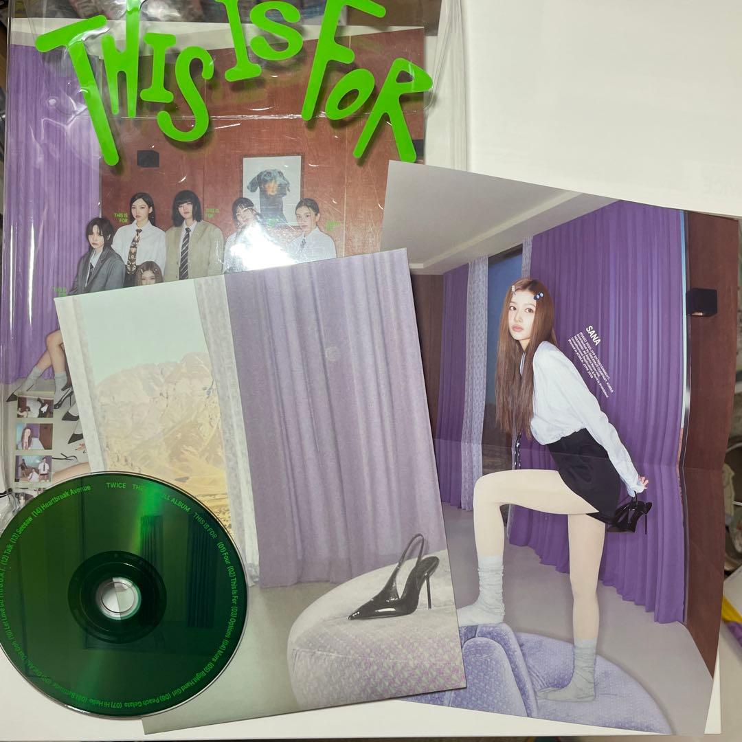 TWICEアルバム、トレカ、まとめ売り