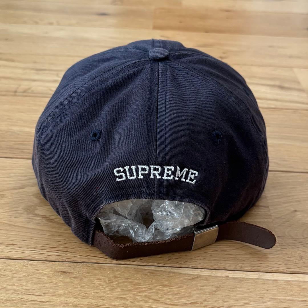 【希少】Supreme S Logo 6-Panel Cap Sロゴ ネイビー