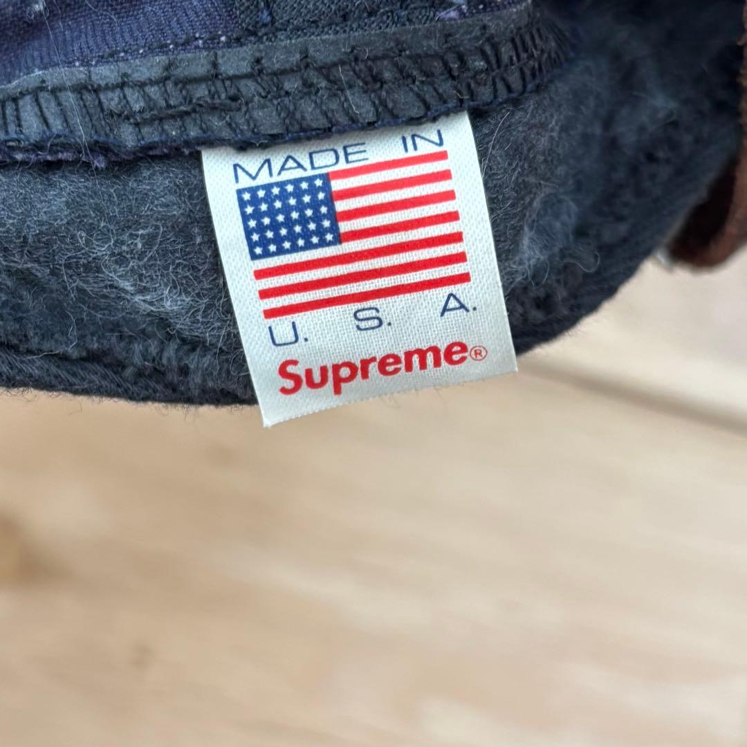 【希少】Supreme S Logo 6-Panel Cap Sロゴ ネイビー