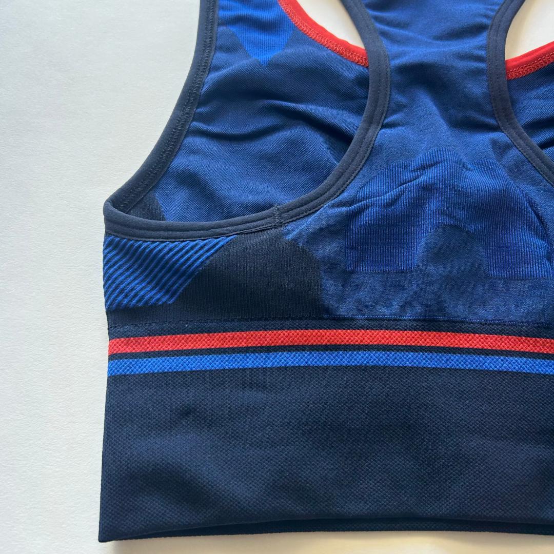 【セット】LNDR ハッスル スポーツブラ＆ボルテックス レギンス ネイビー新品