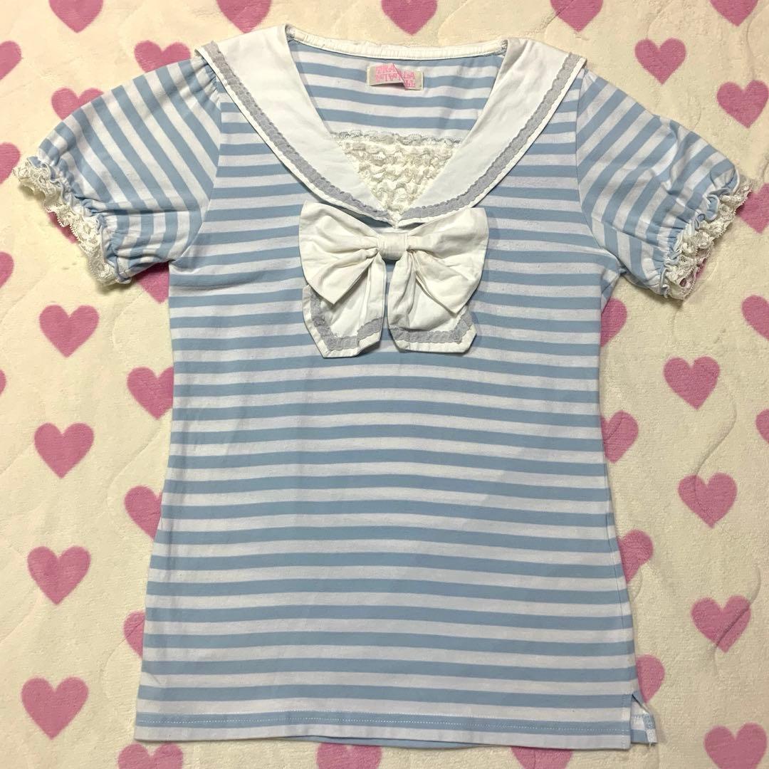 TRALALA セーラーカットソー
