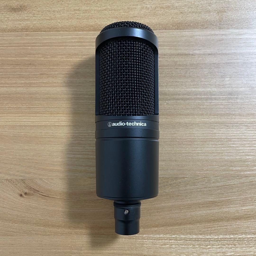audio-technica AT2020 コンデンサーマイク　マイクケーブル付