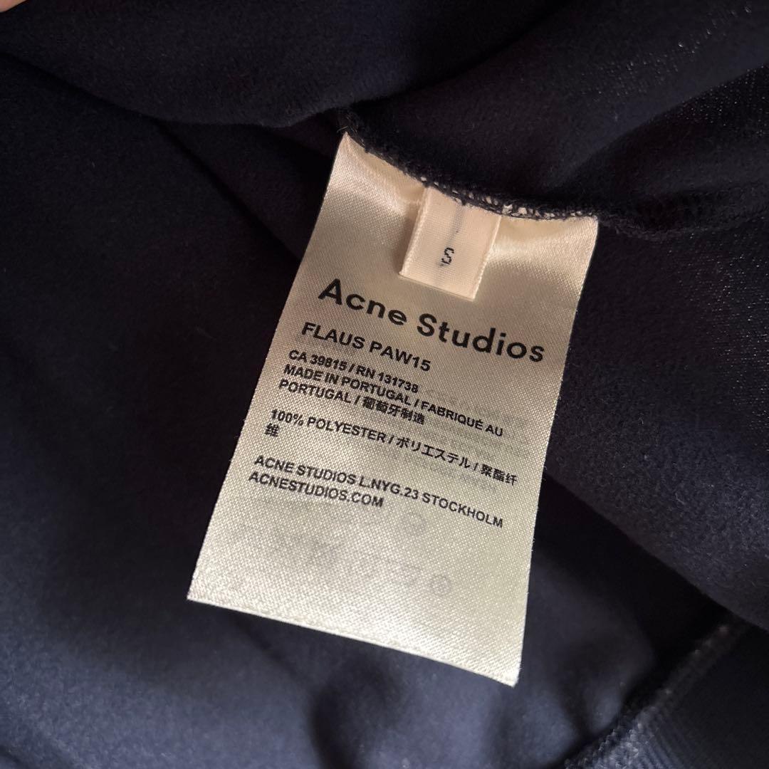 acne トラックジャケット ネイビー S