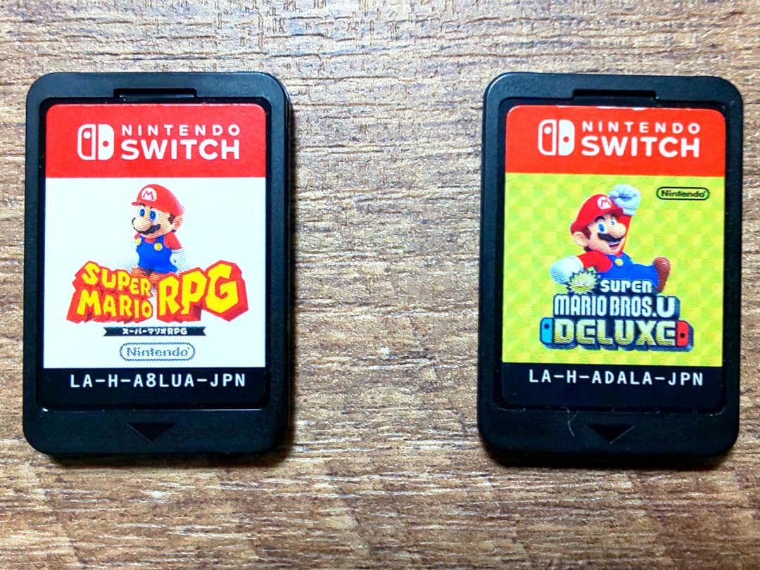 【美品】スーパーマリオブラザーズUデラックス& スーパーマリオRPG 2点セット