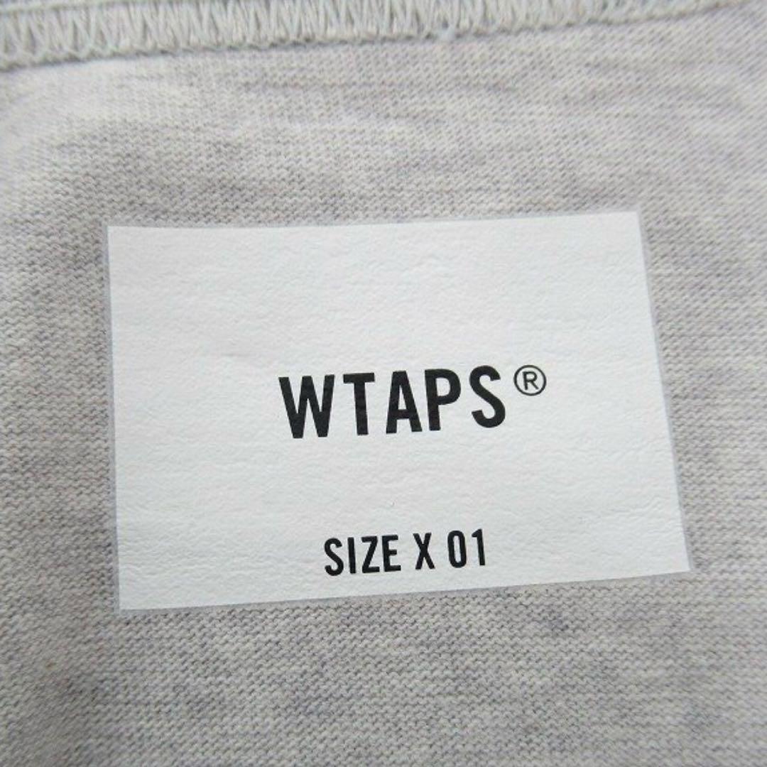 【未使用】WTAPS Tシャツ 2024SS ASH GRAY L