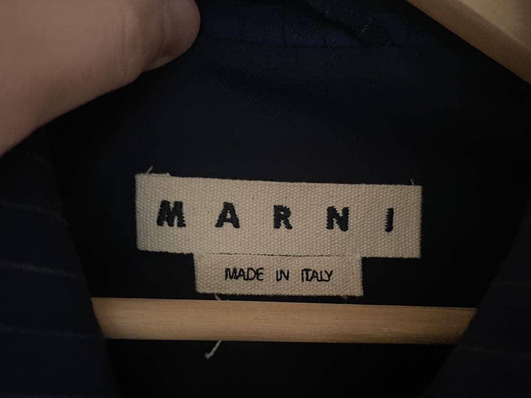 R*O様 MARNI ブルゾン ストライプ ジップアップ　ジャケット