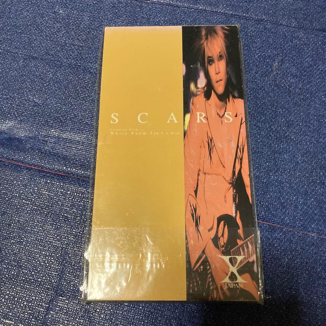 X JAPAN .SCARS 限定盤ゴールドディスク　8センチ8cmシングルCD