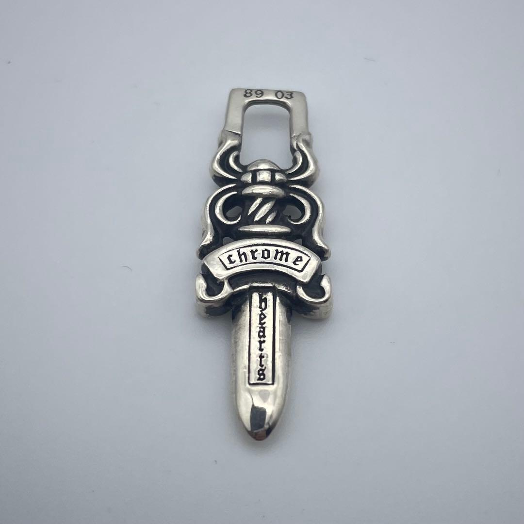 CHROME HEARTS DAGGER #5 ダガーチャームシルバーネックレス