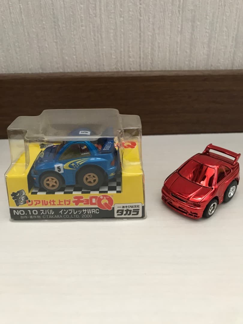 ②チョロQセーフティカー限定セット＋ スバル インプレッサ WRC セット