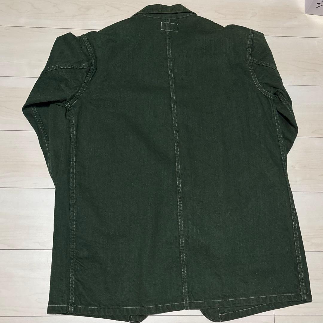 SUGAR CANE カバーオールLサイズ 緑 グリーン 美品 チェンジボタン