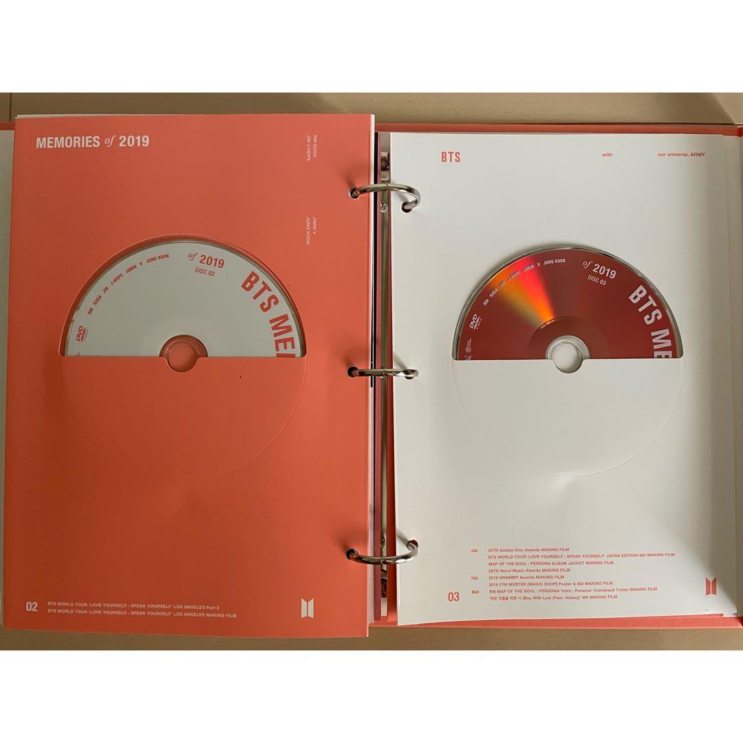 BTS メモリーズ 2019 DVD ユンギ